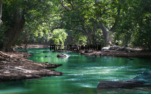 再次, 语言通俗易懂